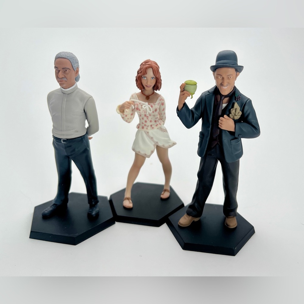 Shepherd Book, Saffron & The Badger Loot Crate 5” Figurines Firefly/Serenity✨